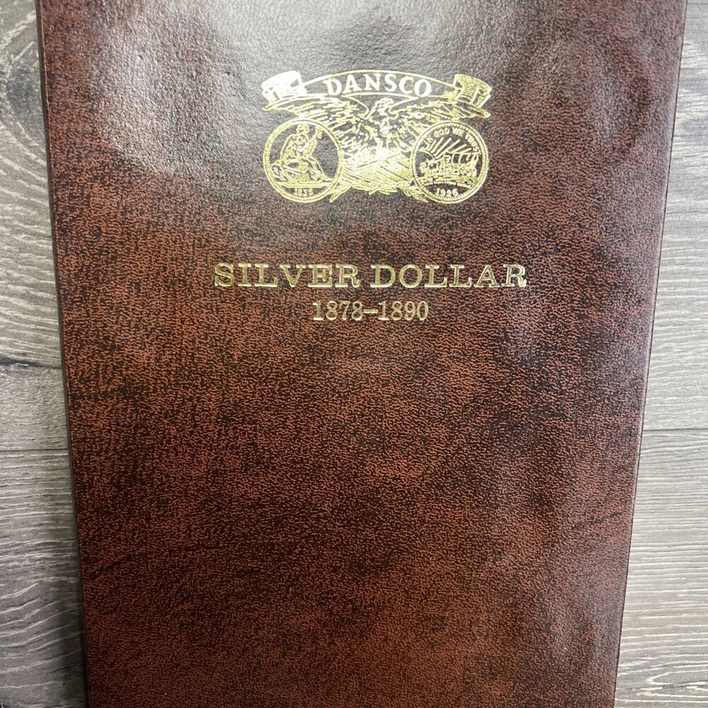 DANSCO Silver Dollar 1878-1890 Folder No Coins